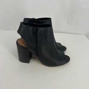 Steve Madden Maddison Open Toe Block Heel Bootie
